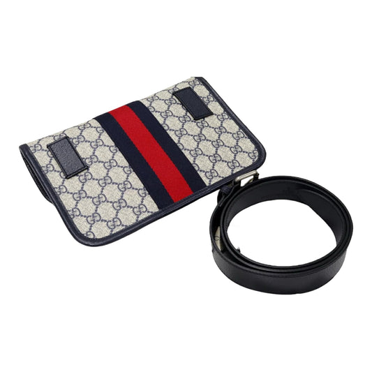 Gucci Supreme Ophidia Web Stripe Belt Bag