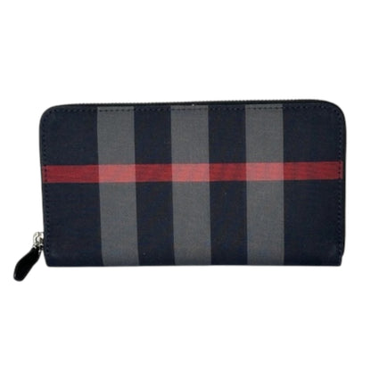 Burberry Check Zip Wallet