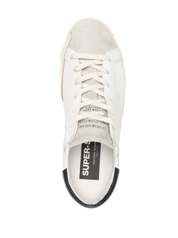 Golden Goose Super-Star distressed lace-up sneakers