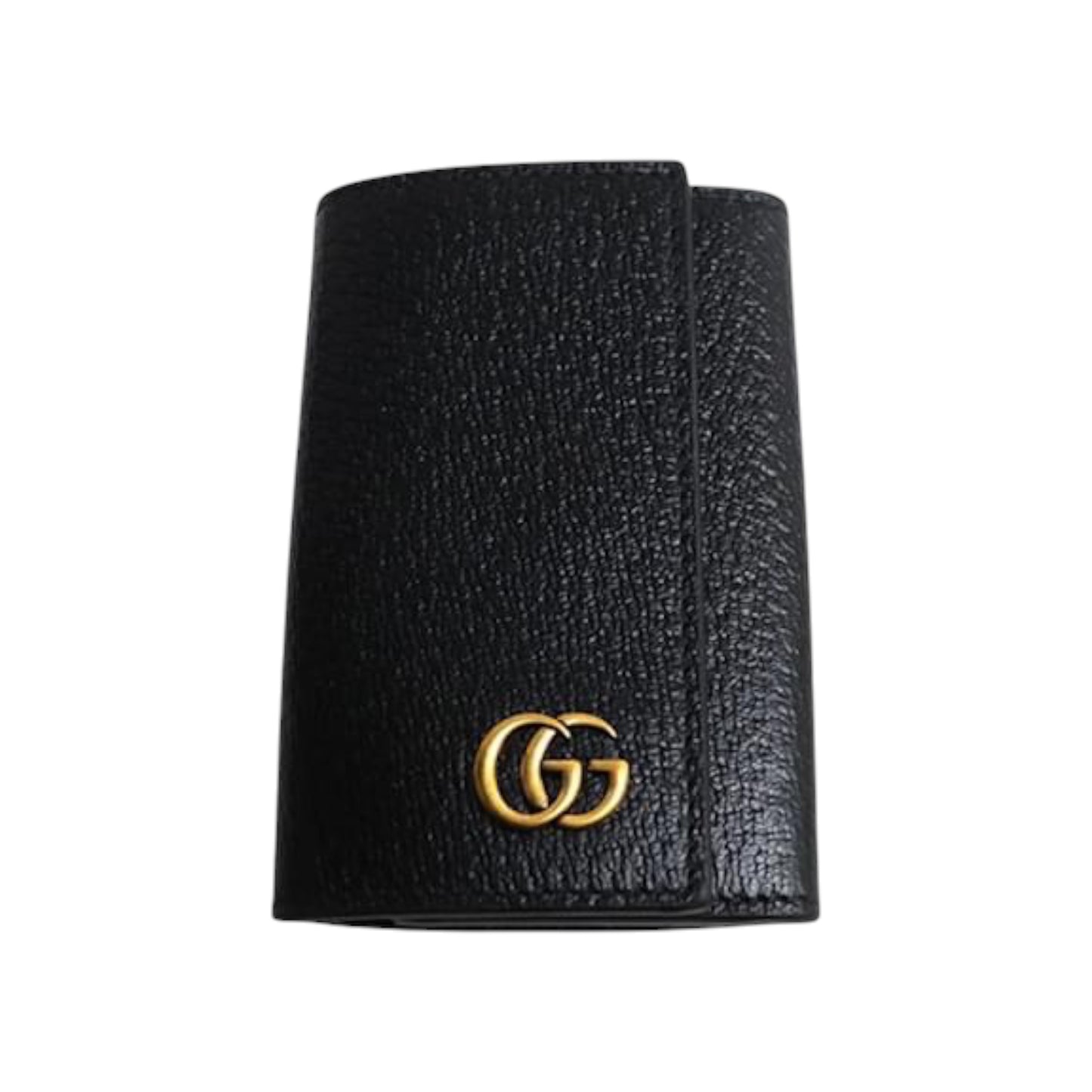 Gucci GG Marmont Leather Key Case – Black