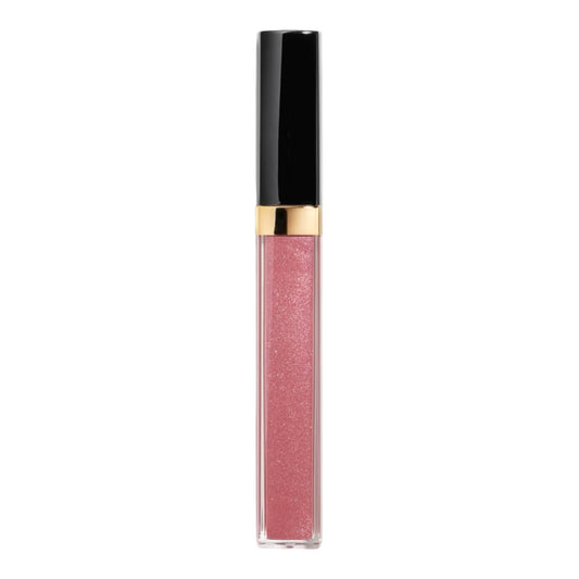 Chanel Rouge Coco Gloss Bourgeoise lip gloss
Chanel Bourgeoise shimmering lip gloss makeup
Chanel luxury beauty gloss rose shimmer