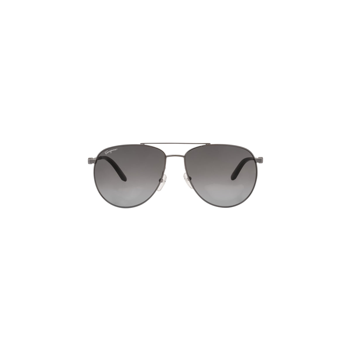 Ferragamo Aviator Grey Gradient Sunglasses