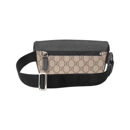 Gucci Small GG Supreme Eden Waist Bag sz 90– Beige Monogram Canvas Waist Pack