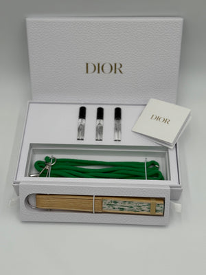 Dior Limited Edition VIP Fan Set – Fragrance Sample Trio | Collectible Gift Box