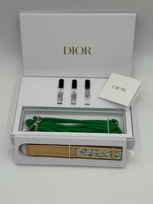 Dior Limited Edition VIP Fan Set – Fragrance Sample Trio | Collectible Gift Box