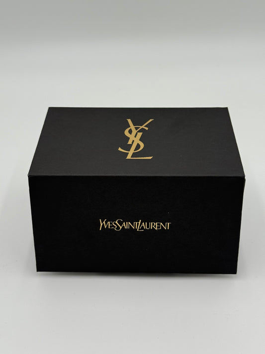 YSL Luxe Beauty Gift Box – Peachy Nude Blush | Loveshine Lipstick - Rosewood Blush| Mini Deluxe Fragrance