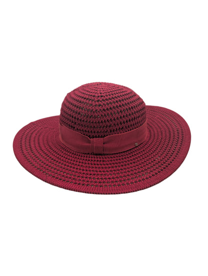 Gucci Sun Hat Full Brim Maroon