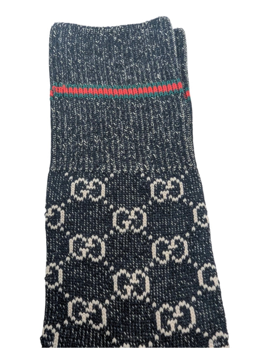 Gucci Mid sock with Web stripe