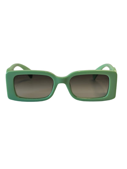 Gucci Pistachio Green Sunglasses with Interlocking GG