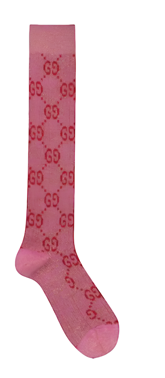 Gucci Over the Calf Socks with Sparkle
