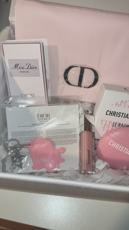 Christian Dior Pink Exclusive Curated Box Set – Luxury Dior Beauty & Accessories Collection